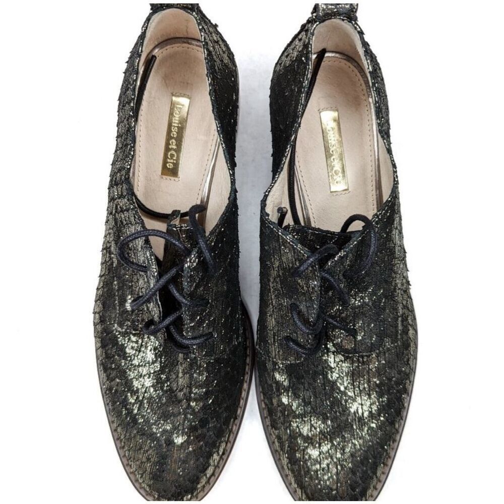 Louise et Cie-Lo Fen Leather Derby Lace- Ups